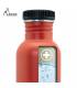 Botella Laken Acero Inoxidable Basic Steel 1L
