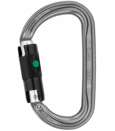 Mosquetón Petzl AM`D BALL-LOCK CARABINER