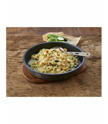 Trek n eat Fideos en nata con pollo y espinaca