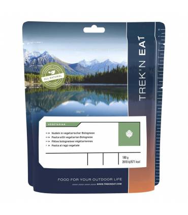 Trek n eat Pasta con boloñesa vegetal