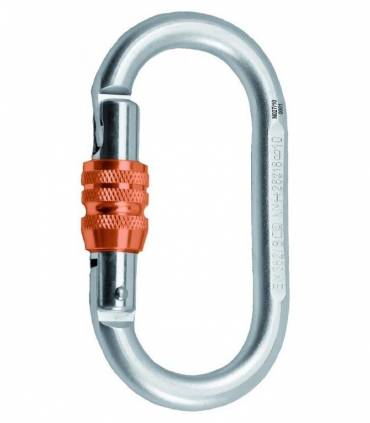 Mosquetón Acero simétrico roca ROCK EMPIRE