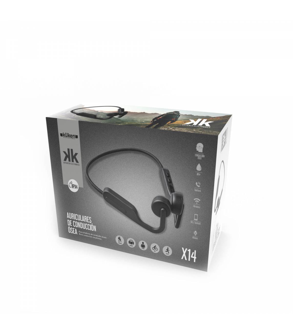 Auriculares conduccion osea kuken X14