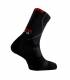 Calcetin Lurbel Traction Pro Negro/Rojo