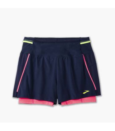 Brooks High Point 3 2 en 1 short 2.0 Mujer