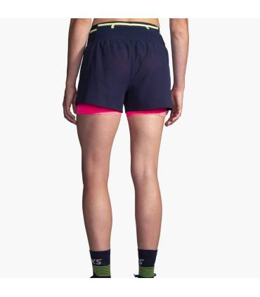 Brooks High Point 3 2 en 1 short 2.0 Mujer
