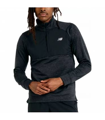 Camiseta Athletics Heat Grid Half Zip NB