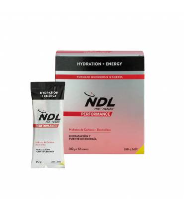 Sobres Hidratacion y Energia NDL Monodosis 30g