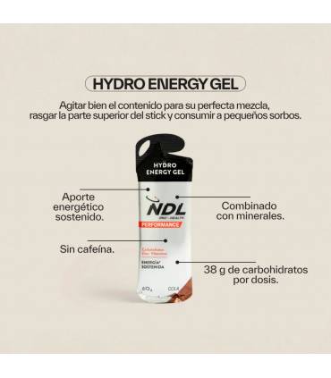 Gel Energetico con Cafeina NDL