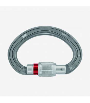 Mosqueton Petzl Semicircular Screw lock Omni