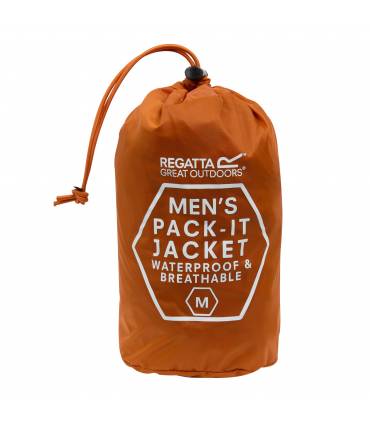 Chaqueta Chubasquero Regatta Pack it III para hombre