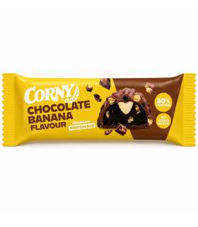 Barrita Corny 30% Proteína sin Azucar Chocolate Banana