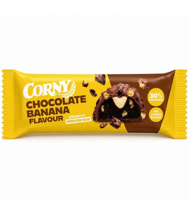 Barrita Corny 30% Proteína sin Azucar Chocolate Banana