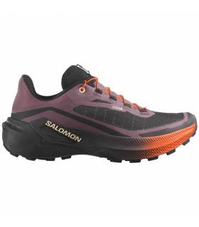 Salomon Genesis 2 Mujer Huckleberry/Black/Red Orange