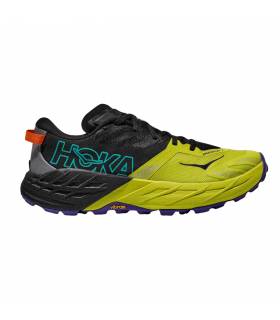 HOKA Speedgoat 7 Hombre Black/Hoka Citrus