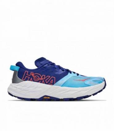 HOKA Speedgoat 7 Mujer Blueberry/Cosmic Grey vista lateral