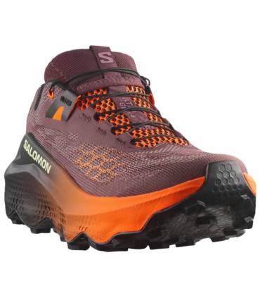 Salomon Ultra Glide 4 Mujer Huckleberry/Black/Red Orange