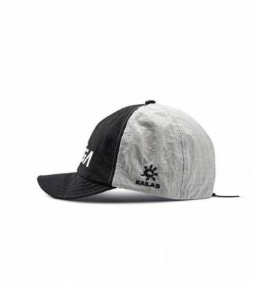 Kailas FUGA Mountain Running Cap Dark Gray Pearl Gray Light Silver Gray vista trasera lateral