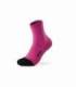 Kailas FUGA Mid-Cut Trail Running Socks Electric Pink vista lateral