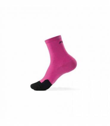 Kailas FUGA Mid-Cut Trail Running Socks Electric Pink detalle de tejido