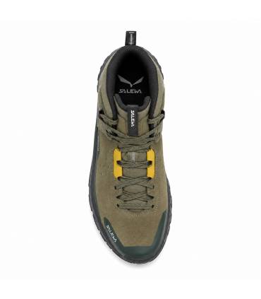 Bota Salewa Pedroc 2 Leather Mid PTX Hombre Faded Green/Dark Olive