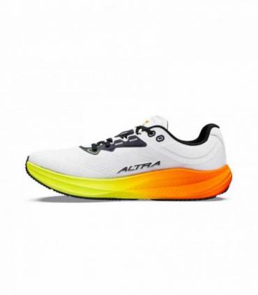 Altra Torin 9 Hombre White/Black/Safety Yellow vista lateral interior