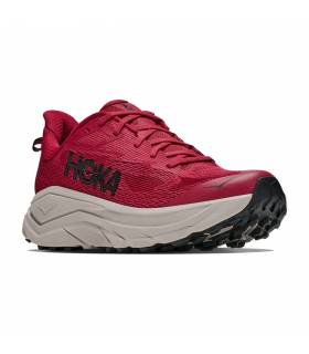 HOKA Challenger 8 Hombre Red Agate/River Rock Grey