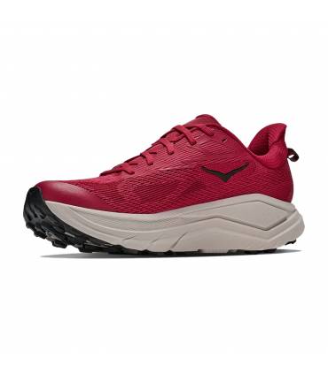 HOKA Challenger 8 Hombre Red Agate/River Rock Grey