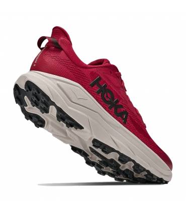HOKA Challenger 8 Hombre Red Agate/River Rock Grey
