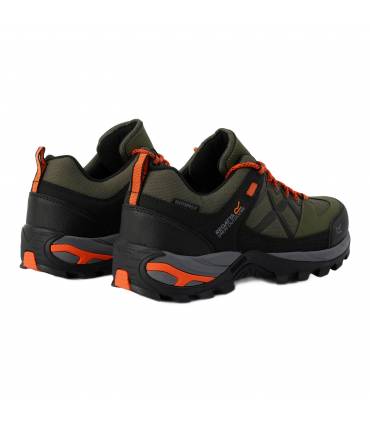 Regatta Samaris III Low Hombre Cypress Green/Blaze Orange