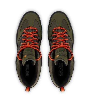 Regatta Samaris III Low Hombre Cypress Green/Blaze Orange