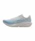 Brooks Ghost Amp Mujer White/Blue/Metallic