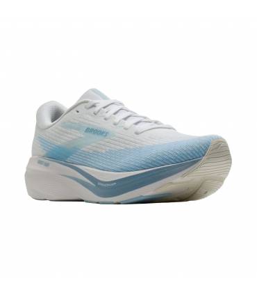 Brooks Ghost Amp Mujer White/Blue/Metallic