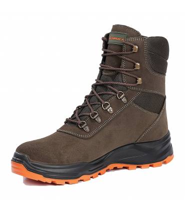 Chiruca Malviz Piel Gore-Tex suela naranja - vista frontal