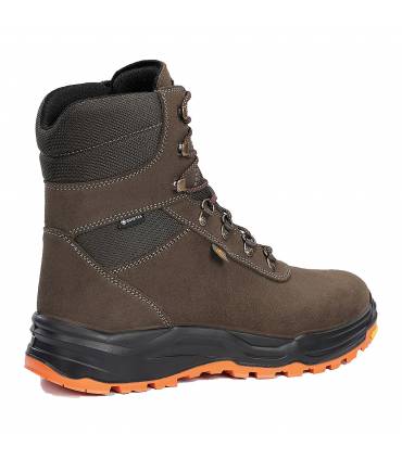 Chiruca Malviz Piel Gore-Tex suela naranja - vista trasera