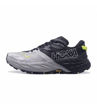 HOKA Speedgoat 7 Hombre Black/Stellar Grey