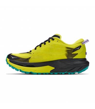 HOKA Mafate 5 Hombre Black/Hoka Citrus