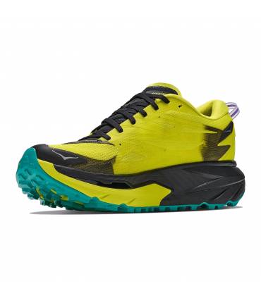 HOKA Mafate 5 Hombre Black/Hoka Citrus