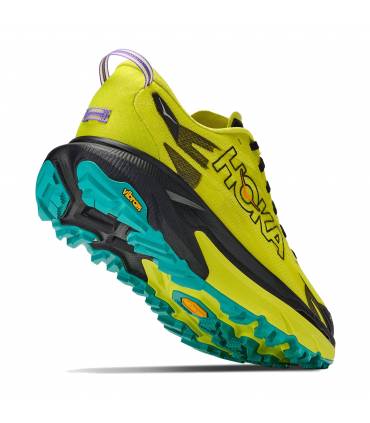 HOKA Mafate 5 Hombre Black/Hoka Citrus