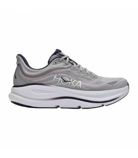 HOKA Bondi 9 Hombre Stellar Grey/Squid Ink