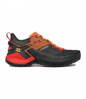 Garmont 9.81 Onyx GTX Hombre Raven Black/Firecracker Orange