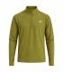 Camiseta New Balance Space Dye 1/4 Zip Hombre Verde