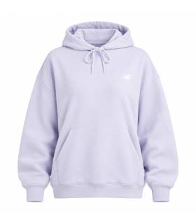 Sudadera New Balance Sport Essentials Hoodie Mujer Smoked Violet