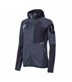 Ternua Ragger Hood Jacket Mujer Whales Grey/Moonlight Jade