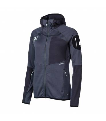 Ternua Ragger Hood Jacket Mujer Whales Grey/Moonlight Jade