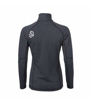 Ternua Momhill 1/2 Zip Mujer Whales Grey