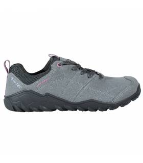 Hi-Tec Loma Low WP Mujer Cool Grey/Charcoal/Nostalgia Rose