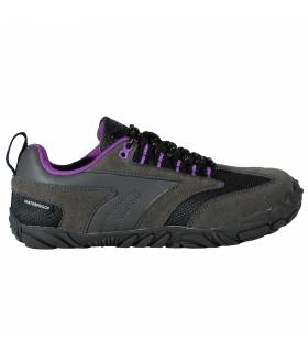 Hi-Tec Figaro Low WP Mujer Charcoal/Purple