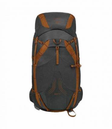 Osprey Exos 58 Hombre Dark Charcoal Grey perspectiva