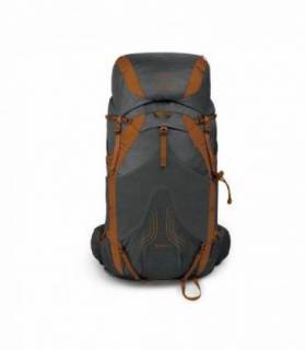 Osprey Exos 48 Hombre Dark Charcoal Grey vista frontal