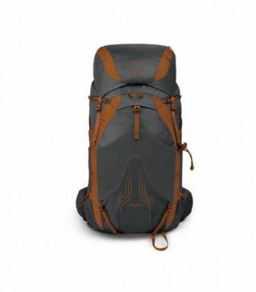 Osprey Exos 48 Hombre Dark Charcoal Grey vista frontal